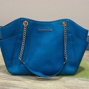Michael kors Large shoulder chain tote bag